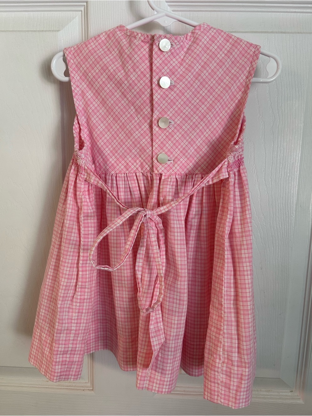 Vintage Smocked Bundle Toddler Girls Dresses 2T - Picture 3 of 16